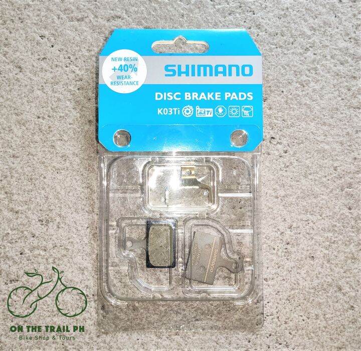 SHIMANO K03Ti Resin Disc Brake Pads Spring XTR Dura Ace Ultegra 105