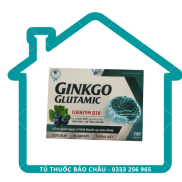 GINKGO GLUTAMIC COENZYM Q10 - Hỗ trợ giảm nguy cơ hình thành cục máu đông