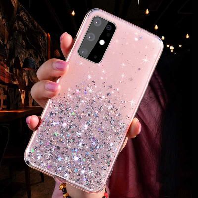 สำหรับ VIVO V15 S1 V11 Pro Y91 Y95 X7 Y9 U1 Y83โทรศัพท์กรณีที่มีสีสัน Glitter Bling ดาว Sky Soft โปร่งใส TPU กันกระแทก Anti-Scratch ป้องกันปกหลัง