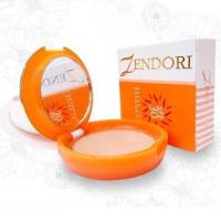 (1 ตลับ) Zendori Extra Cover Foundation SPF30 แป้งเซนโดริ เอ็กซ์ตร้า คัฟเวอร์ ฟาวเดชั่น ตลับส้ม (เบอร์ 02)