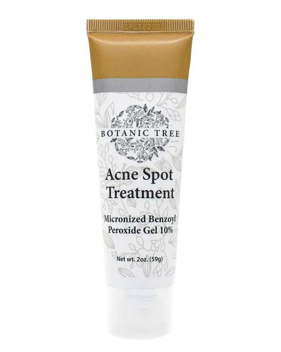 Botanic Tree Acne Spot Treatment Gel with Max Strength 10 Micronized