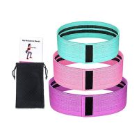 （A New Well Sell ） FitnessBelt Resistance Bands Set Non Slip Exercise Bands Elastic Resistance Loops For LegsButt Hips Amp; Glutes