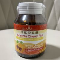 (วันหมดอายุ 04/01/25) Seres Acerola Cherry Plus อะเซโรล่า เชอร์รี่ พลัส VitaminC วิตามินซี 30 แคปซูล