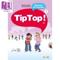 Childrens French textbook tip top 3 students Book CD French original tip top niveau 3 2012 Livre CD Catherine Adam[Zhongshang original]