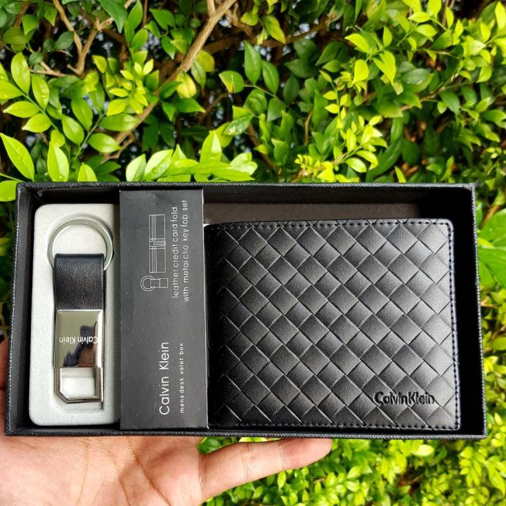 Calvin Klein men's wallet | Lazada