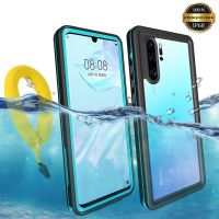 [ข้อเสนอพิเศษ] Romwe  สำหรับหัวเว่ย P40 P30 Pro กันน้ำ IP68ดำน้ำว่ายน้ำหลักฐานกรณีโทรศัพท์กันฝุ่นสำหรับ Nova 3e 4e Mate 20 30 Pro กลางแจ้งกีฬา C Oque