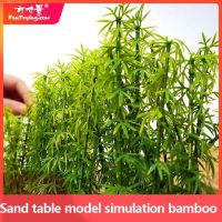 Bamboo Model landscape Model Train Railway Layout Scenery Scale Model Building Materials  Miniature Dioramas Display Military