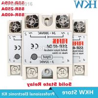 ♨▪ 1piece SSR-10DA SSR-25DA SSR-40DA 10A 25A 40A Solid State Relay Module 3-32V Input DC 24-380V AC Output High Quality