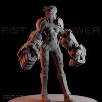 76mm Resin model kits figure beauty colorless and self-assembled TD-3679