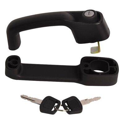 1Set Front Door Latch Handle ABS Black for Bobcat S130 S150 S160 S175 S185 S205 T180 Loader