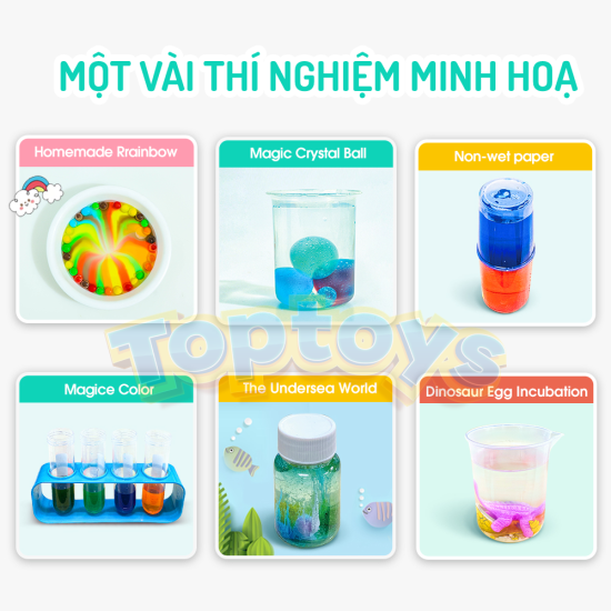 Bộ đồ chơi thí nghiệm steam thực hành 138 thí nghiệm khoa học đời sống - ảnh sản phẩm 2