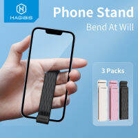 Hagibis โทรศัพท์มือถือ Grip ขาตั้งโทรศัพท์มือถือสายรัดข้อมือ Multifunctional Lazy แบบพกพา Finger Strap Holder Universal พับ Kickstand สำหรับสมาร์ทโฟนส่วนใหญ่ Iphone 12 13 Huawei P30 Pro P 30 20 10 Xiaomi Redmi หมายเหตุ7 8