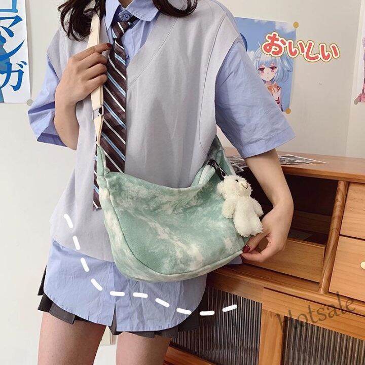 hot-sale-c16-ins-japanese-harajuku-style-personality-tie-dye-tote-bag-female-canvas-shoulder-bag-girl-student-ulzzang-messenger-bag