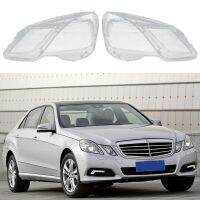 2Pc Car Front Transparent Cover Head Light Lamp Lampshade for Benz W207 E200 E260 E300 E350 E500 E-Class Coupe 2009-2012