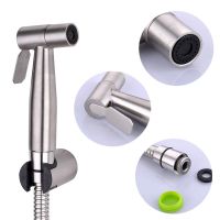 Black Bidet Toilet Sprayer Hygienic Shower Tap Stainless Steel Hand Shower Wall Mount Bidets Faucet Bathroom accessories