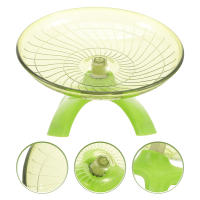 Zecetim Hamster Wheel Hamster Toy หนูแฮมสเตอร์บินได้ จานรองวิ่ง Running Exercise Wheel for Hamster