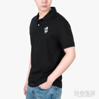 DOSH UNISEX POLO SHIRTS WE BARE BEARS เสื้อโปโล ผู้ชาย-ผู้หญิง XS-XXL DBBMP5002-BL