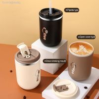 ﹍◇✳ ivhefd 500ml Aço Inoxidável Isolado Cup Caneca De Café Térmica Portátil À Prova Vazamento Garrafa Água Office Drinkware