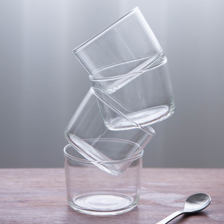 cw-4pc-transparent-glass-dessert-cup-set-resistant-jelly-pudding-mousse-mould-dipping-dish-condiment-bowl