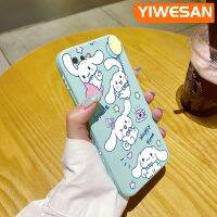 YIWESAN เคส C2s สำหรับ Realme C2,เคสมือถือซิลิโคนนิ่มลายการ์ตูนลายการ์ตูนเคสห่อหุ้มกล้องนุ่มคลุมทั้งหมดเลนส์กล้อง