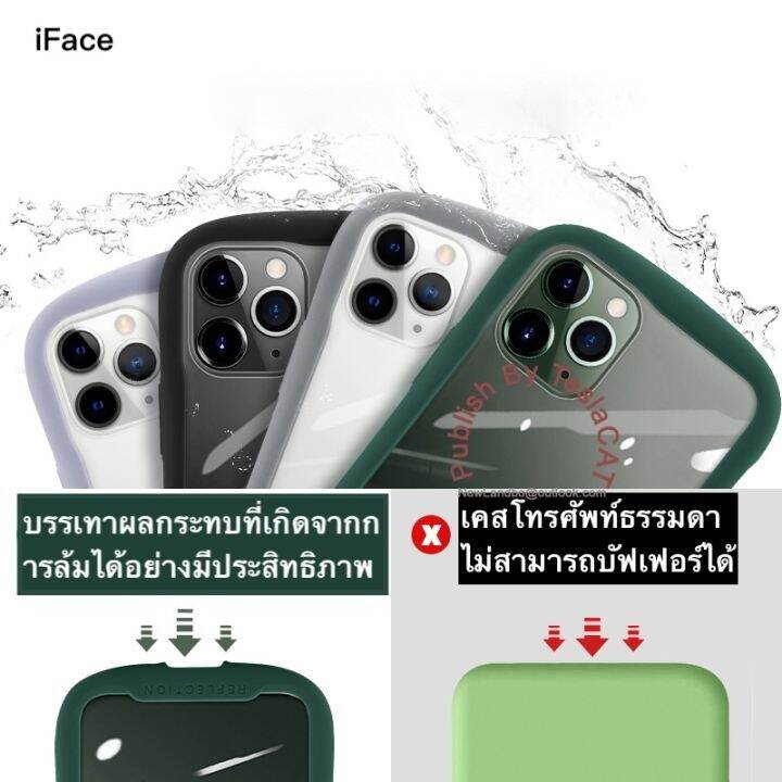 iface-เคสโทรศัพท์มือถือแบบใส-กันกระแทก-สีเทา-สําหรับ-13-pro-max-12pro-14max-14pro-14promax-i11-compatible-for-เคสไอโฟน