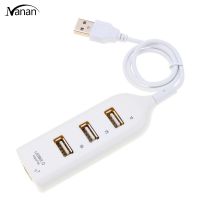 Nanan Usb Hub ความเร็วสูง,ตัวแยก4พอร์ต,อะแดปเตอร์ Usb ฮับขนาดเล็ก,สำหรับพีซีแล็ปท็อปโน๊ตบุ๊คคอมพิวเตอร์ Windows สำหรับอุปกรณ์ Mac