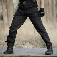 Outdoor Military Tactical Special Training Unisex Pants Mountaineering Camping Wear Resistant Multi Pocket Overalls Trousers