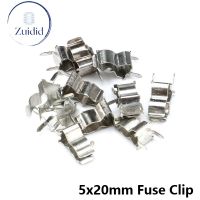 【YF】♗✖✽  50pieces/lot 5x20mm fuseholders 5X20 mm Fuse Tube Support Holder for 5x20 Insurance Socket Clip