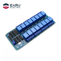 16 Channel Relay Shield Module DC 5V 12V 24V with Optocoupler LM2576 Microcontrollers Interface Power Relay For Arduino DIY Kit