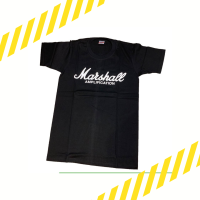 สื้อแฟชั่นผู้ชาย ผู้หญิง Marshall  เสื้อวง เสื้อทัวร์ เสื้อวินเทจ เสื้อผ้าแฟชั่นชาย หญิง สตรีท ราคาถูกมาก พร้อมส่ง สีดำ