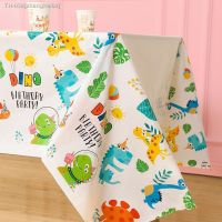 ❈◈ Dinosaur Disposable Tablecloth Baby Shower Table Cover Colorful Dinosaur Table Cloth Decoration Birthday Party Supplies