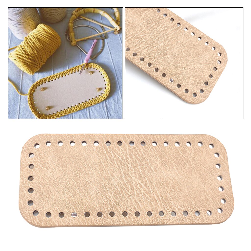 Knitting Hand-made Crocheting DIY Bags Pad Shaper Bottom Mat HandBag Cushion 