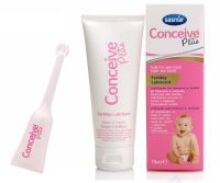 ?พร้อมส่ง!!? แบบหลอดบีบ + หลอดฉีด รวม 2 กล่อง Conceive Plus เจลหล่อลื่นไม่ทำลายอสุจิ