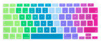 【cw】Spanish Spain for Air 13 inch 2020 Release A2179 A2337 M1 Air 13 inch Accessories Silicone Keyboard Skin Cover Protector ！