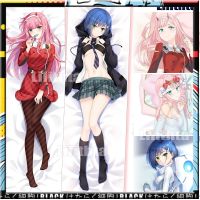 Dakimakura ปลอกหมอน Zero Two Ichiko ใน FRANXX 02 เกมอะนิเมะตัวละครร่างกายปลอกหมอนการ์ตูนโยนร่างกายที่กำหนดเอง