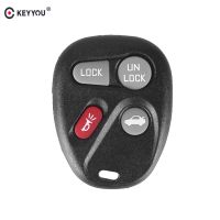 Keyyou 4บนรีโมทรถยนต์สำหรับรถเชฟโรเลทโคบอล์ตซองใส่กุญแจสำหรับ Buick Oldobile Cadillac Lesabre Century Regal Pontiac