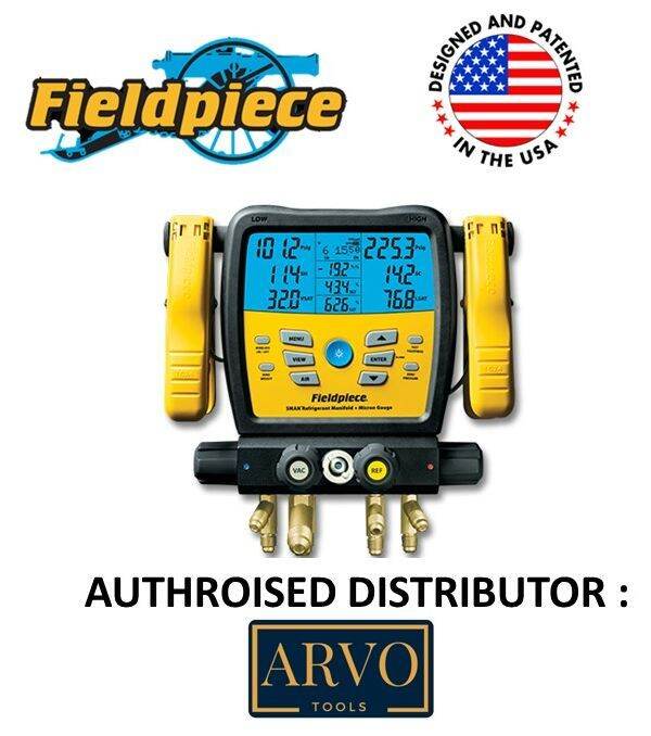 FIELDPIECE SM480VINT―WIRELESS 4PORT SMAN REFRIGERANT MANIFOLD AND