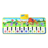 Childrens Oversized Multifunctional Music Blanket Animal Instrument Playing Electronic Piano Pad Baby Dancing Game Climbing Mat