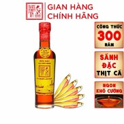 DIỆN MẠO MỚI Nước Mắm Tĩn Cá Cơm Vàng Ruột Đỏ Độ Đạm 60N Chai Thuỷ Tinh