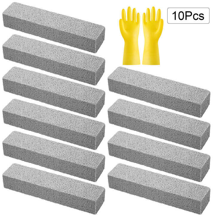 10pcs/set Pumice Stone for Toilet Bowl Cleaning,Remove Away Limescale