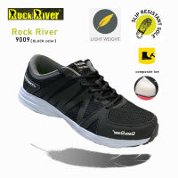 รองเท้าผ้าใบหัว composite ทรงสปอร์ต Rock River 9009 (black color)