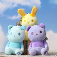 Popular lifelike new Cartoons bear cute pendant bag Decorate Exquisite Keychain good quality Soothing doll christmase gift