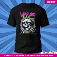 Hot sale Blink-182  band  graphic Mens 100% Cotton Round Neck Short Sleeve T-Shirt  Adult clothes