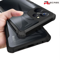 PlusCase สำหรับ Realme 9i 5G เคสเบาะลมฮาร์ดคริสตัลใสกลับขอบนุ่มกันกระแทกป้องกันเต็มเคสใส่โทรศัพท์