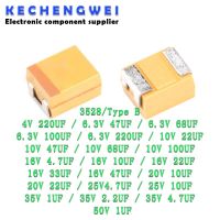 10pcs Type B 1UF 4.7UF 10UF 47UF 100UF 220UF Tantalum Capacitor 4V 6.3V 16V 20V 25V 35V 50V 3528 1210 227 476 107 475 106 105