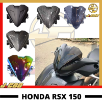 ฮอนด้า Rsx150 RSX ผู้ชนะ X ดีไซน์ที่บังแดดหน้ารถยนต์ควันคาร์บอนสีดำ