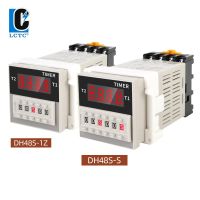 ✠▤ﺴ Digital display time relay DH48S-S cycle delay relay 220V 110V 12V 24V Time controller timer switch TIMER Timer hourly