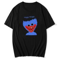 Poppy Playtime Tshirt For Mens Black Pure Cotton Young And Adult T Shirt Horror Graphic Tees