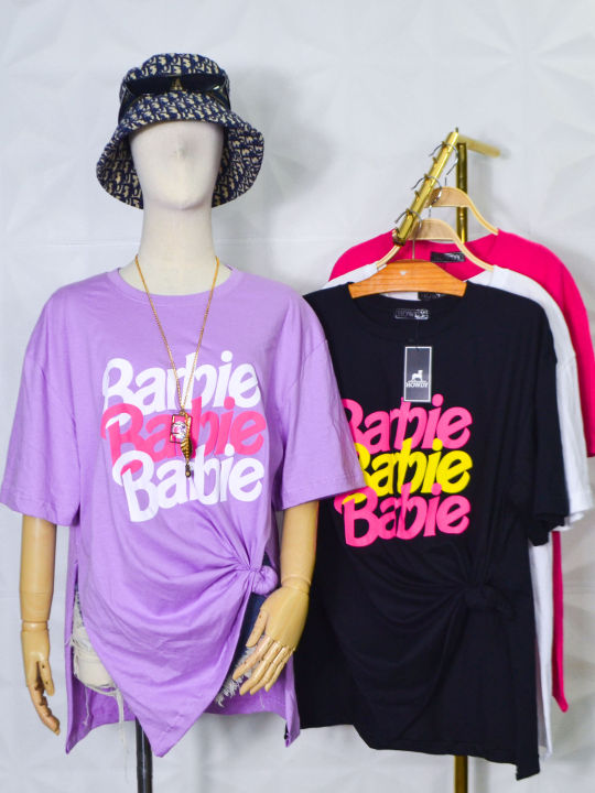 เสื้อ-ผ่าข้างbarbie-เนื้อผ้าดีใส่สบายผลิตจากไทยจัดส่งไวมีบริการเก็บเงินปลายทาง