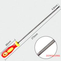 DONGLIONG เลื่อยเหล็กคาร์บอนสูงเลื่อยโซ่ที่ลับมีดพก4/4.8/5.5มม